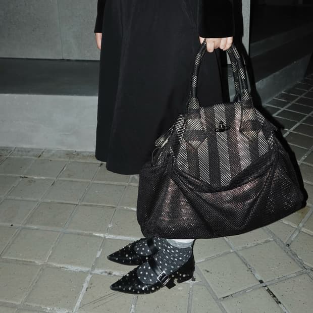 vivienne westwood 스트라이프 토트백