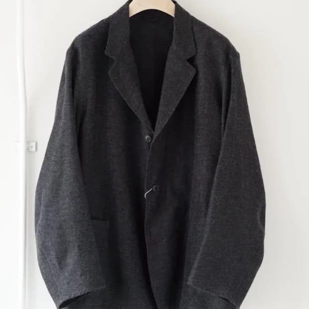 23FW 코모리 캐시미어 실크 자켓 1->2 교환