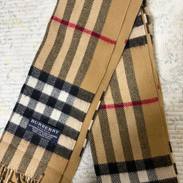 버버리 런던 목도리