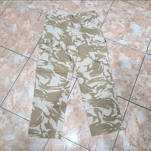 영국군 데저트 카모 밀리터리 팬츠