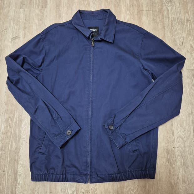 스파오 남성 스탠다드 카라 블루종 자켓