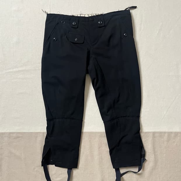 준야와타나베 로우웨이스트 카프리 팬츠