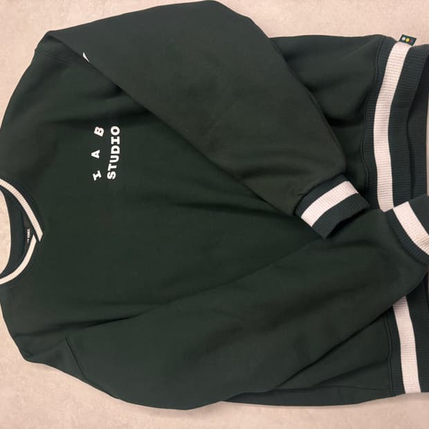 아이앱 스튜디오 x 요넥스 스웨트셔츠 그린 L