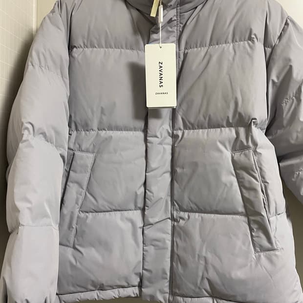 자바나스 리버시블 숏패딩100 (덕다운,플리스)