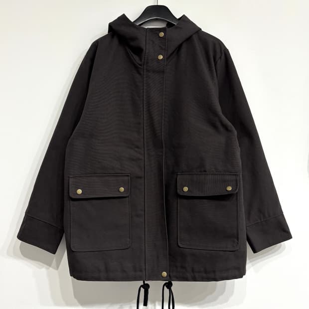 [새상품] 후드 야상 누빔점퍼 워크자켓