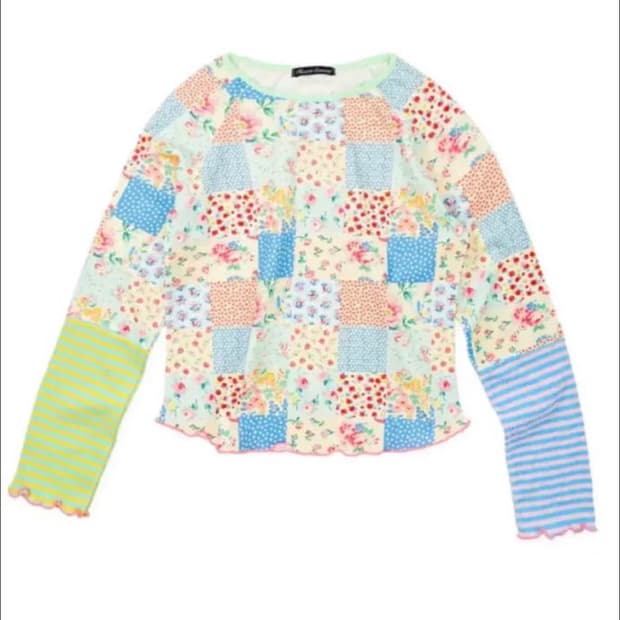 샵페어리 패치워크 티