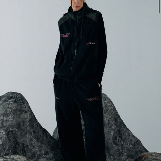 스컬프터 폴라텍 플리스 후리스 셋업