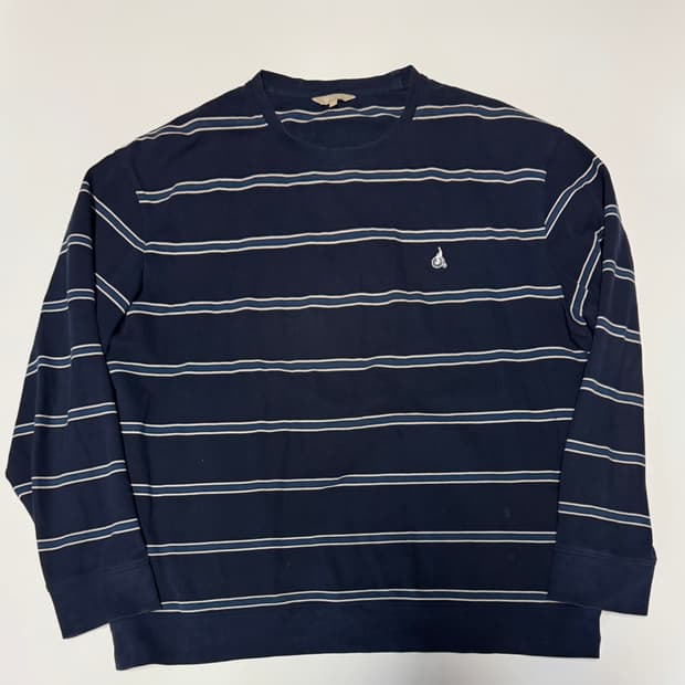 빈폴 Beanpole 스트라이프 롱슬리브 긴팔 티셔츠 XL
