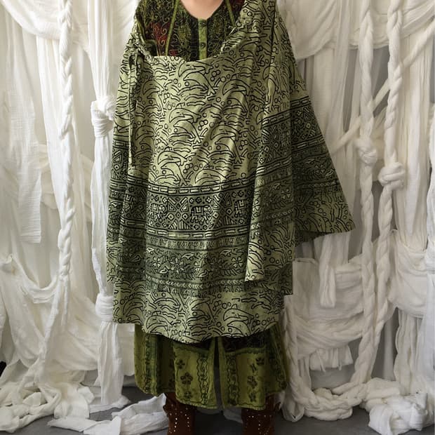 Ethnic mood cape