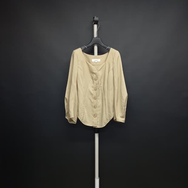 새 아키라나카 춘하추 레이온 긴팔블라우스 55.44