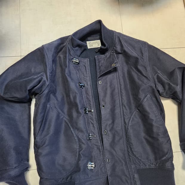 [40 라지] 브론슨 덱후크자켓 네이비