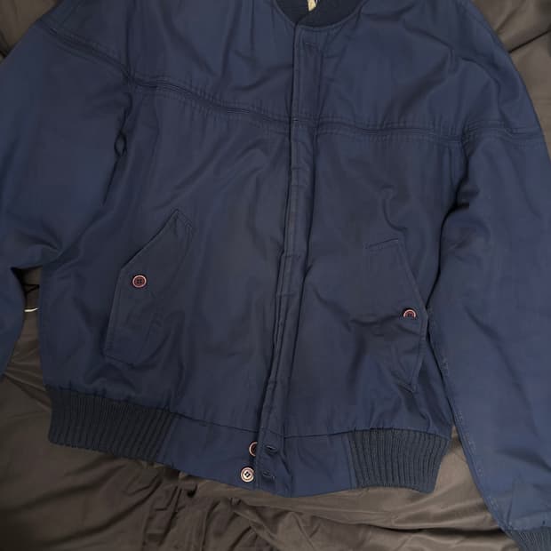 유럽 빈티지 봄버자켓