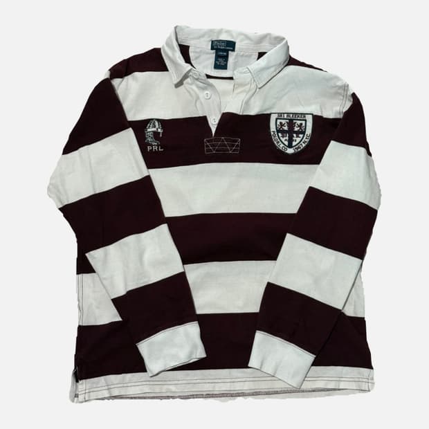 폴로 스트라이프 럭비티