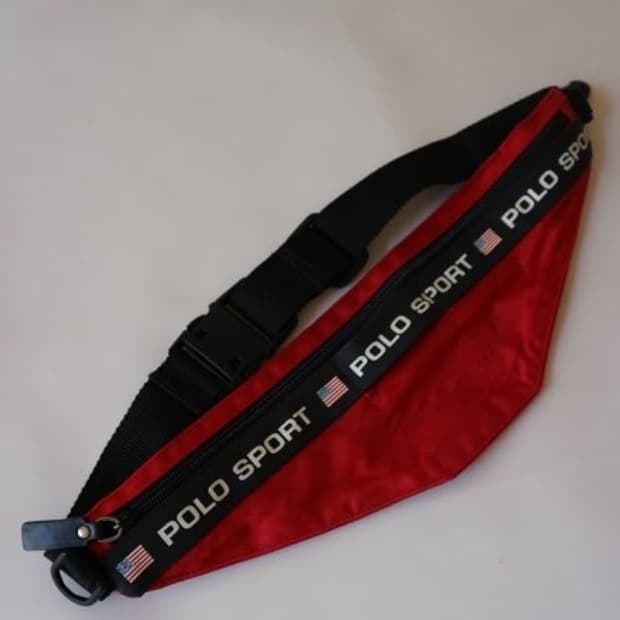 폴로스포츠 웨이스트 크로스 백