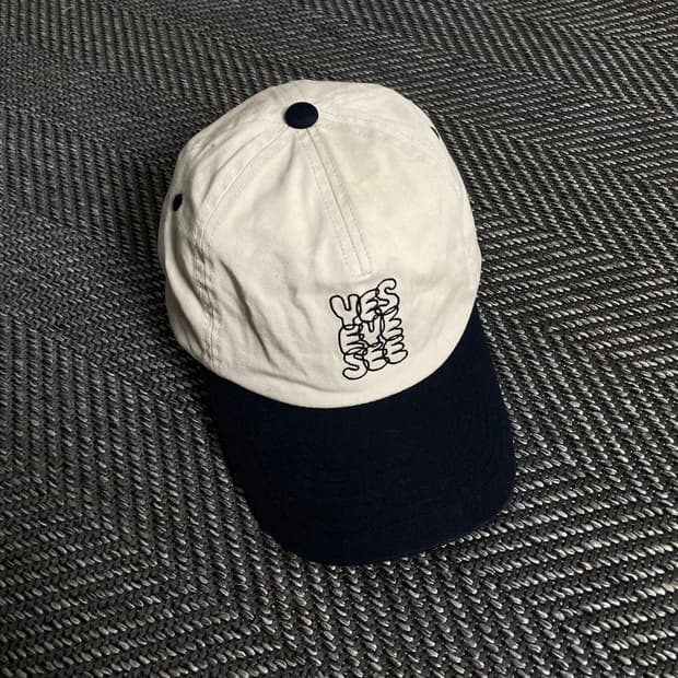 예스아이씨 빅로고 배색 볼캡y 3167