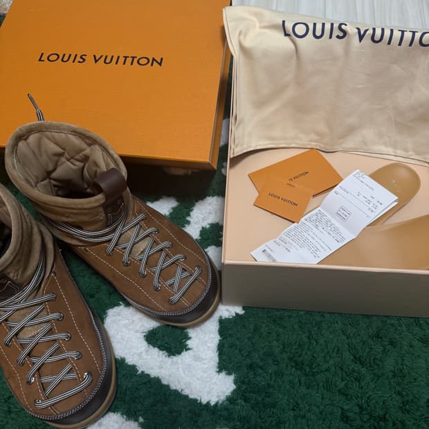 루이비통 예티 부츠 한국미발매제품 9사이즈