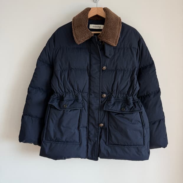 어몽(among) 덕다운 패딩 점퍼