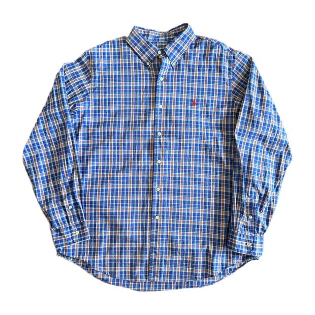 PRL button down check shirts