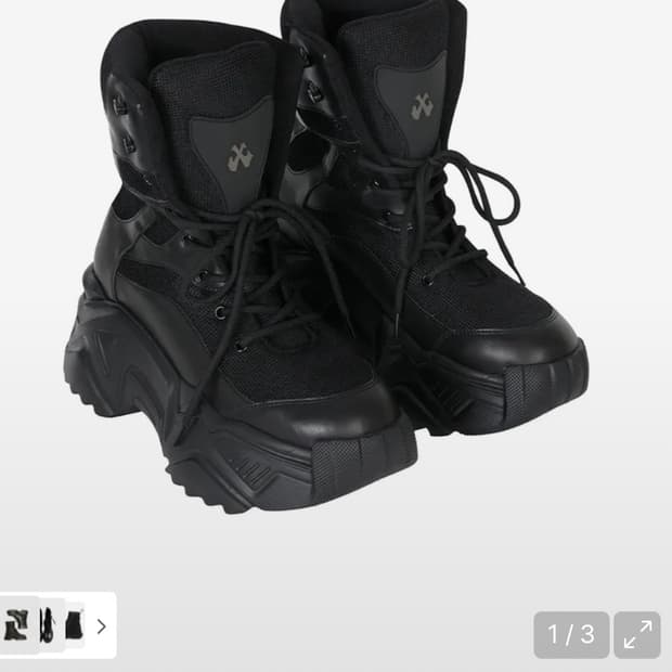 yeel leey 플랫폼부츠 230