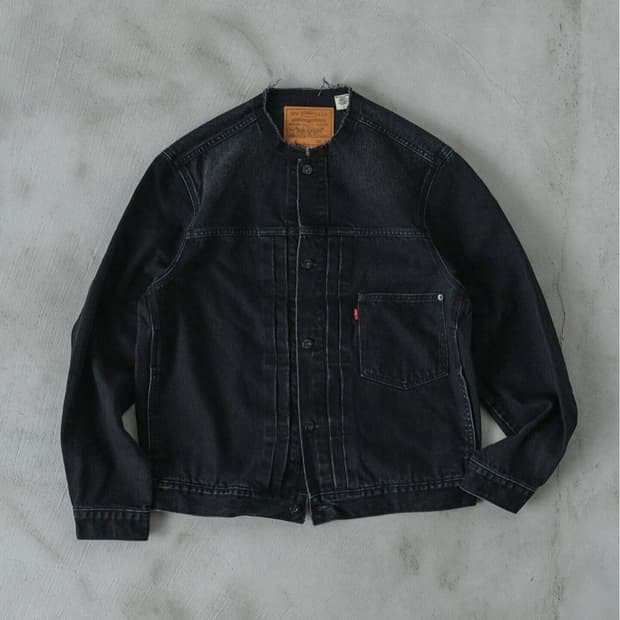 리바이스x에디피스 흑청자켓 L