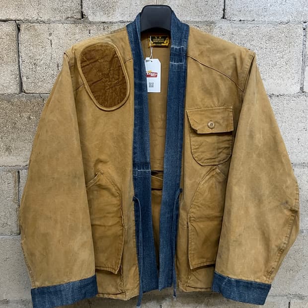70s American Sportsman 캔버스 헌팅 자켓