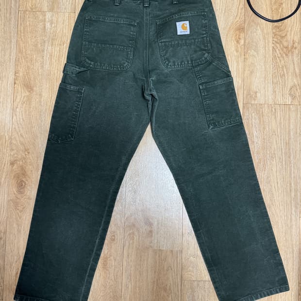 칼하트윕 싱글니 워크팬츠 올리브 28X30