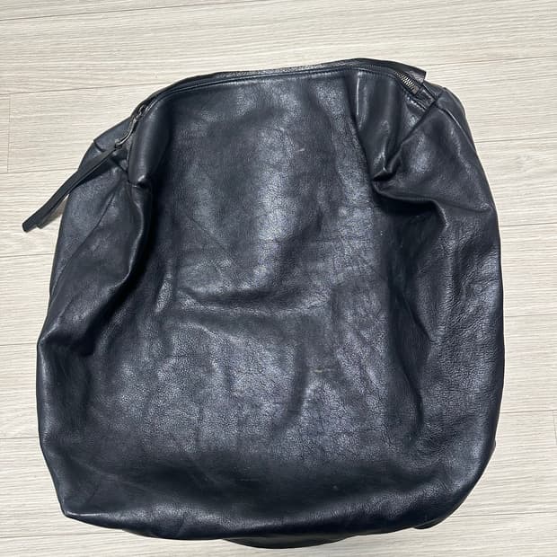 우영미 리얼 레더 백팩 라지 os