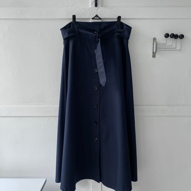 [MM6] 2포켓 벨트 스커트