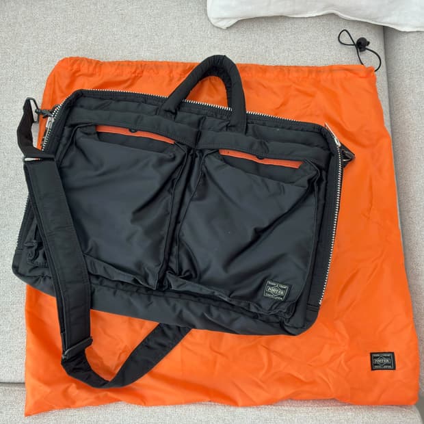 요시다포터 탱커 투웨이 브리프케이스 블랙 622-77544