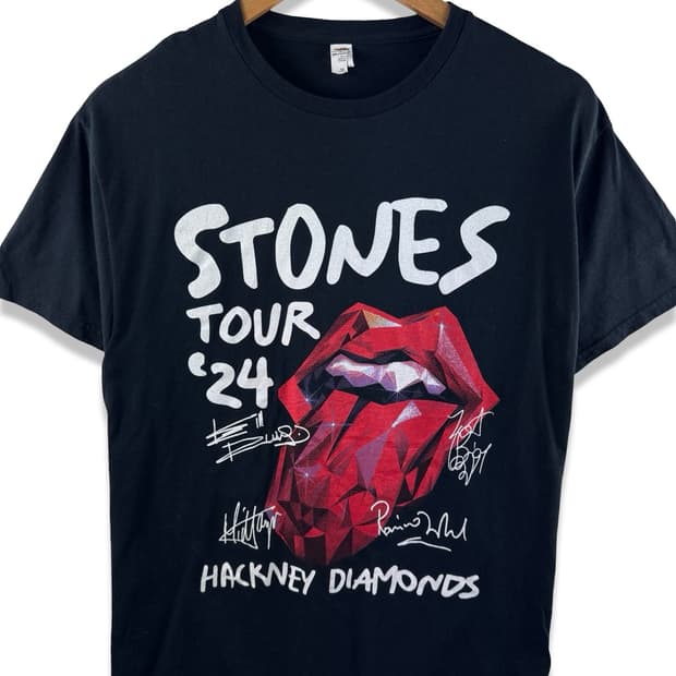 롤링스톤즈 해크니 다이아몬즈 과일방 밴드티셔츠2098