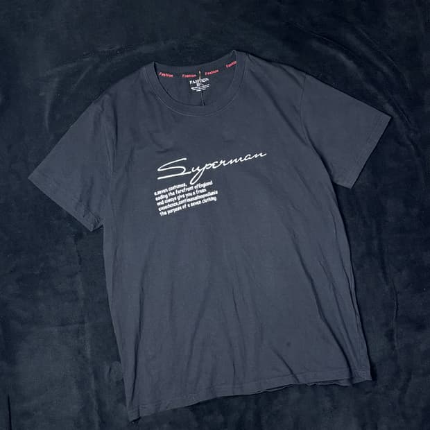 일본빈티지 세리프 타이포 티셔츠