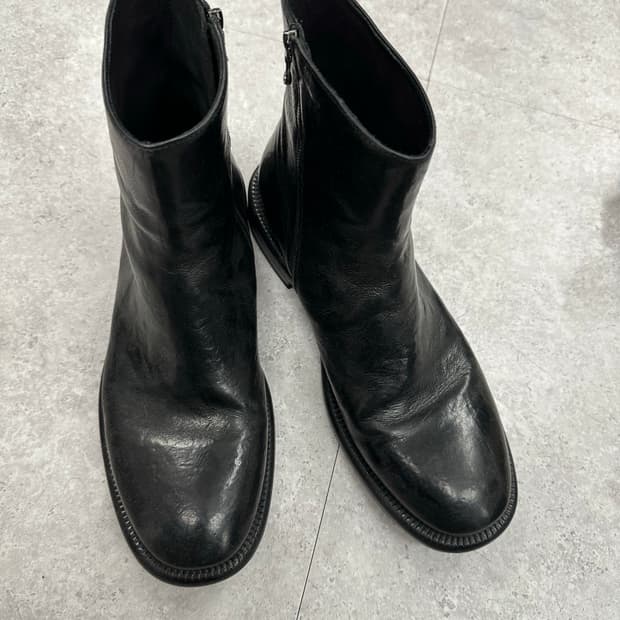 그라더스 부츠 01 leather black (men) 275mm