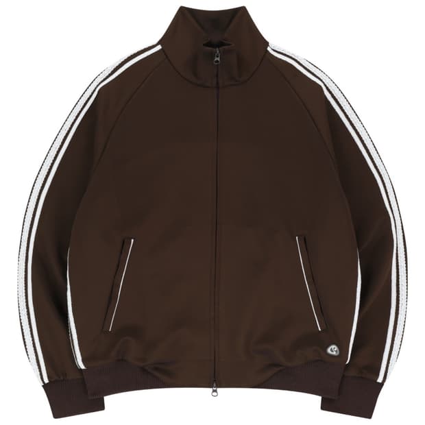 코이세이오 레이스 트랙자켓 져지 브라운 2사이즈