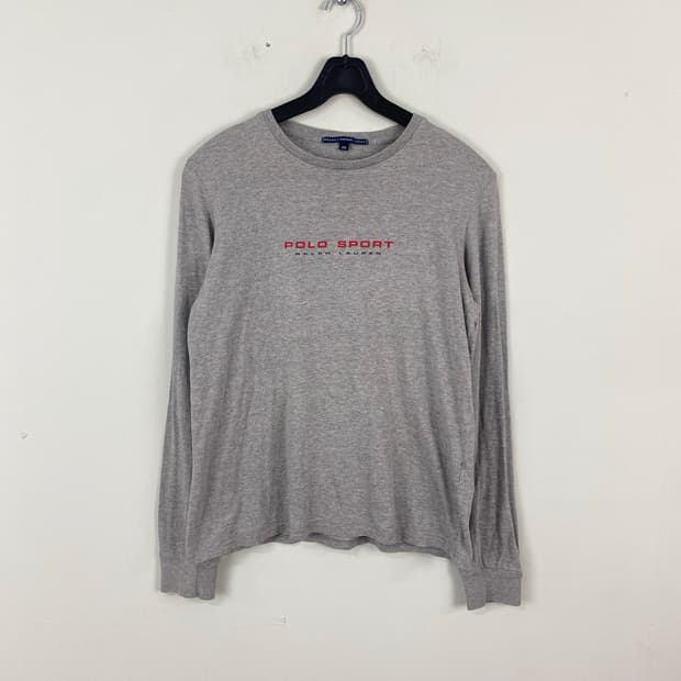 90s 폴로 랄프로렌 스포츠 롱슬리브 긴팔티 M
