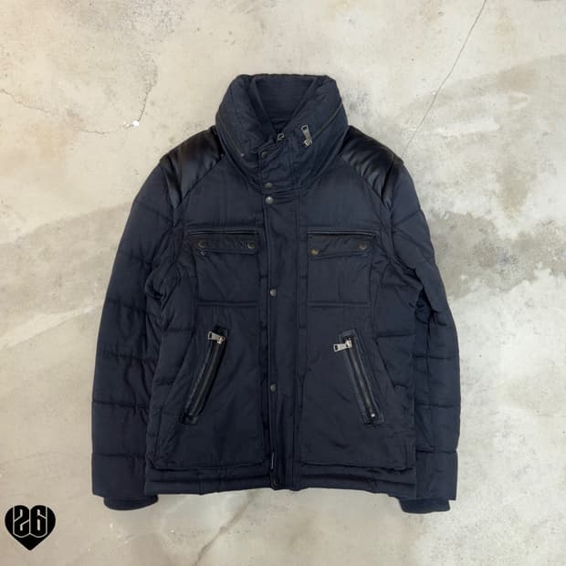 [50] Dolce & Gabbana Biker Down Jacket