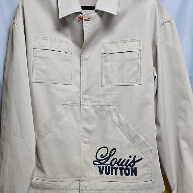 54 루이비통 캔버스 워크 자켓