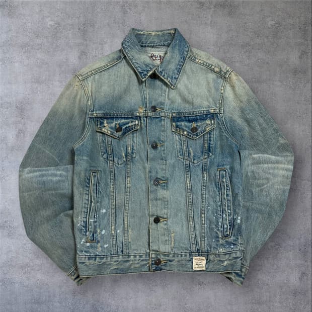 아베크롬비 빈티지 워싱 데님 자켓