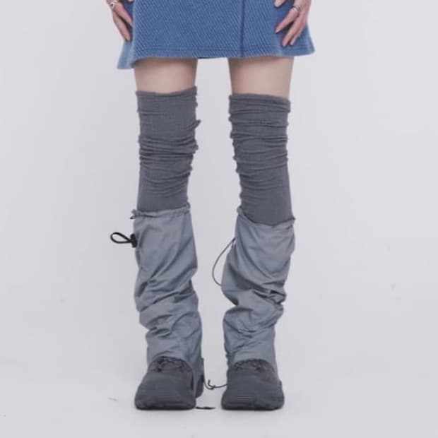 혜인서 레그워머 그레이