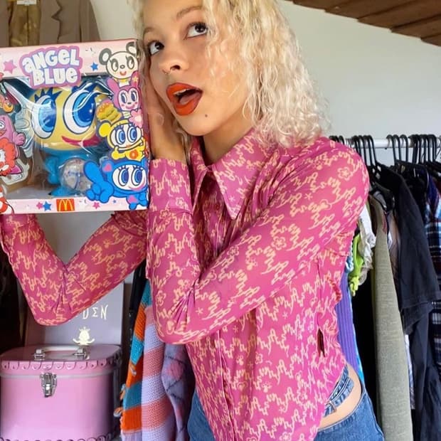 whynotus 와이낫어스 메쉬 셔츠