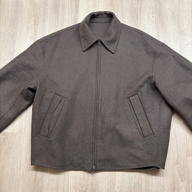 COOR 울 캐시미어 블루종 자켓