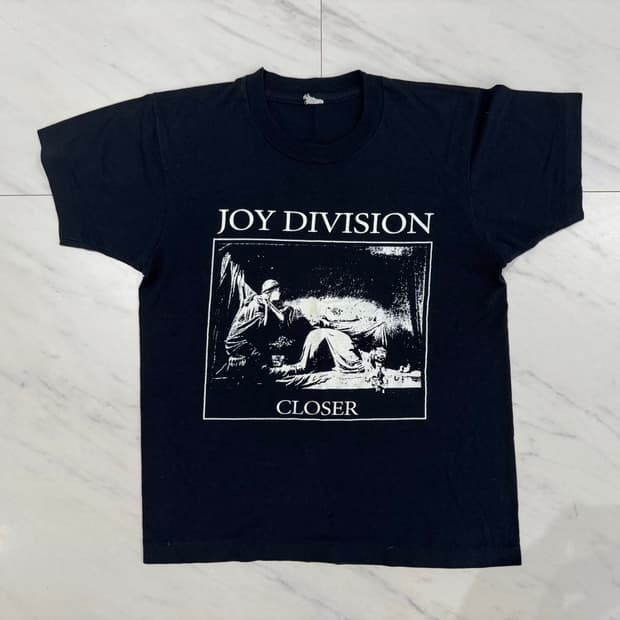 80s joy division closer 밴드티 팔리할리우드 erd