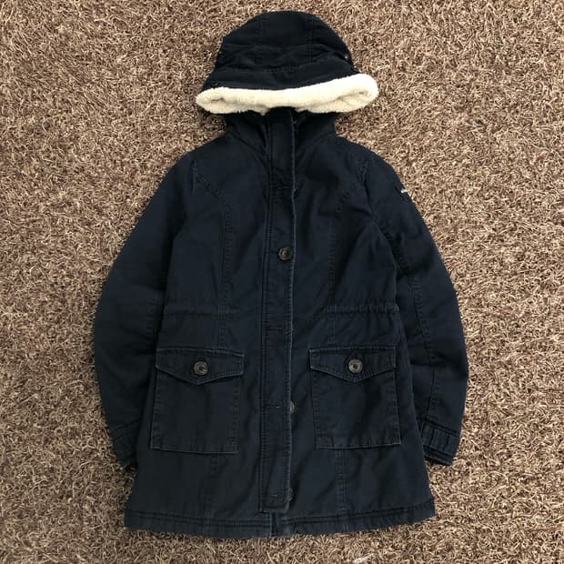 아베크롬비 걸즈 쉐르파 야상 자켓