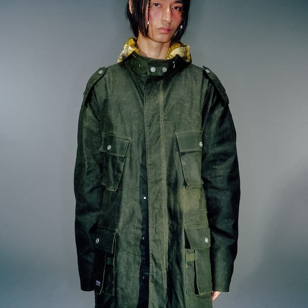 Broner Waxed Field Jacket (Khaki)