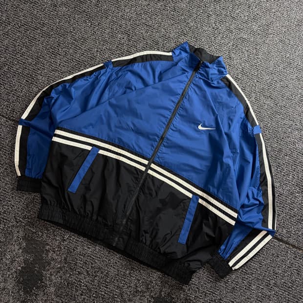 나이키 스우시 올드스쿨 스트릿 바람막이 3437