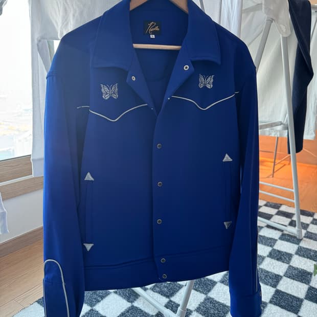 니들스 카우보이자켓 블루 l