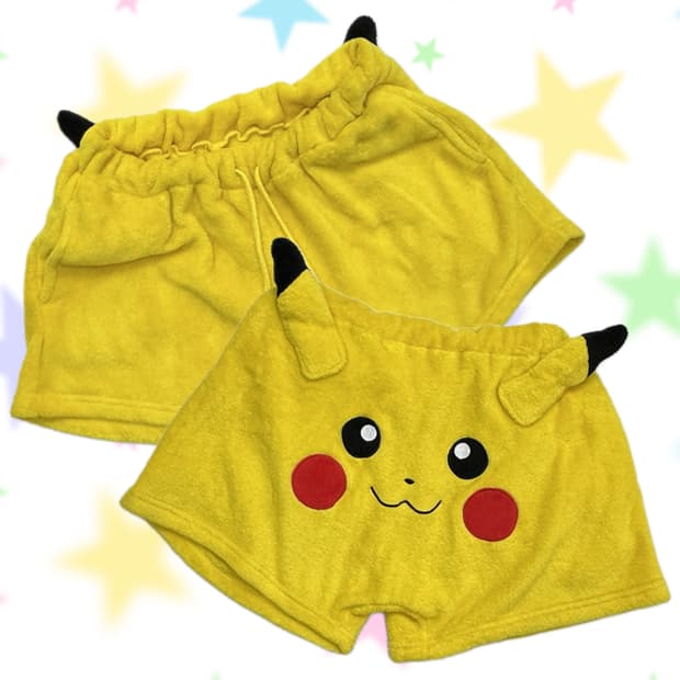 ⭐️포켓몬스터 피카츄 입체 숏팬츠⭐️ 홈웨어 반바지 굿즈 캐릭터 