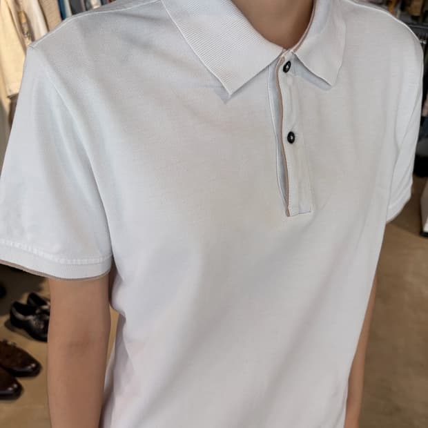 Massimo Dutti 카라 반팔 티셔츠 M