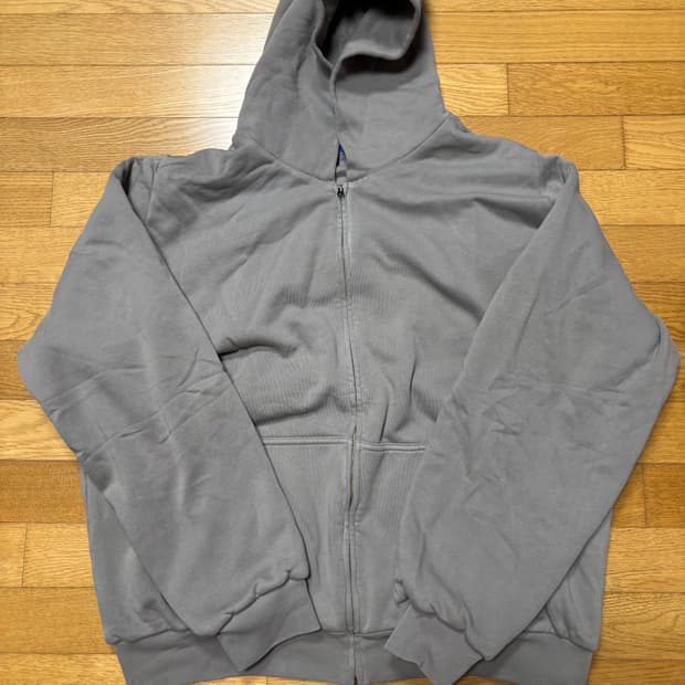이지갭 후드 집업 그레이 xxl