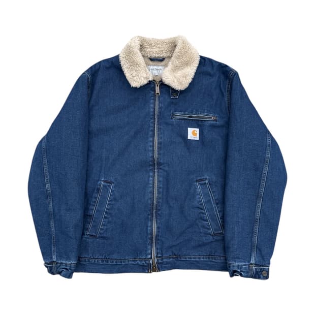 Carhartt 칼하트 셰르파 데님 워크자켓