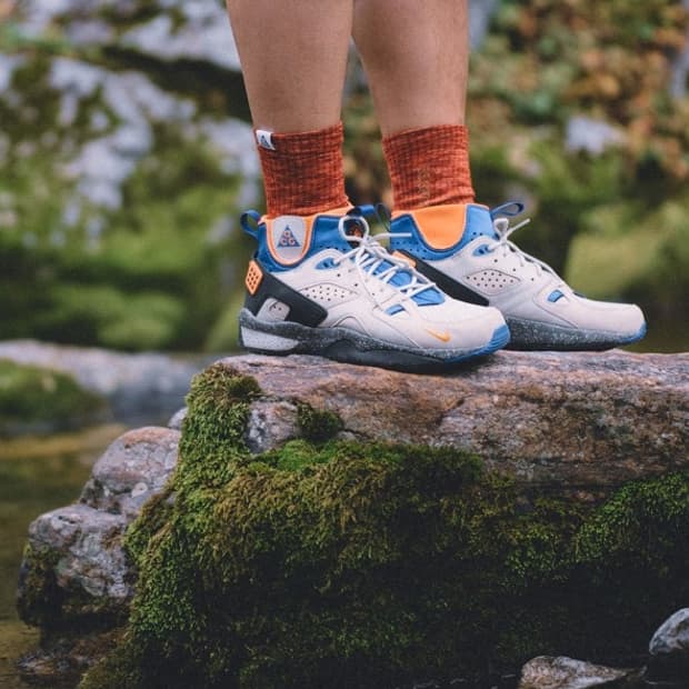 [정품255] 나이키 acg 에어 모와브 라탄 버치 등산화 나코탭 새상품